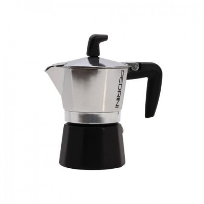 MOKA POT 3 FİNCAN ALÜMİNYUM SİYAH KULPLU